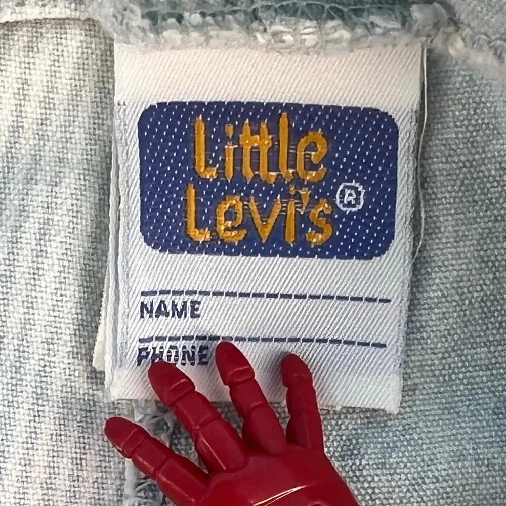 Y2K Little Levis short overalls 24 months 2000s vintage